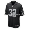 Mens Nike Marcus Allen Black Las Vegas Raiders Game Retired Player Jersey