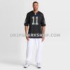 Mens Nike Jeremy Chinn Black Las Vegas Raiders Team Game Jersey