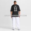 Mens Nike Jeremy Chinn Black Las Vegas Raiders Team Game Jersey