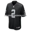Mens Nike Ashton Jeanty Black Las Vegas Raiders Team Game Jersey