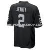 Mens Nike Ashton Jeanty Black Las Vegas Raiders Team Game Jersey