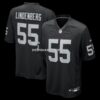 Mens Nike Cody Lindenberg Black Las Vegas Raiders Team Game Jersey