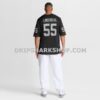 Mens Nike Cody Lindenberg Black Las Vegas Raiders Team Game Jersey