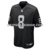 Mens Nike Ameer Abdullah Black Las Vegas Raiders Team Game Jersey