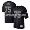 NFL17dc6eM01-ed7820 Mens Mitchell And Ness Howie Long Black Las Vegas Raiders Legacy Replica Jersey Pi3610000