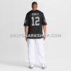 Mens Nike Ken Stabler Black Las Vegas Raiders Game Retired Player Jersey