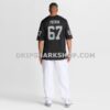 Mens Nike Will Putnam Black Las Vegas Raiders Team Game Jersey