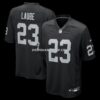 Mens Nike Dylan Laube Black Las Vegas Raiders Team Game Jersey