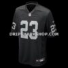 Mens Nike Dylan Laube Black Las Vegas Raiders Team Game Jersey