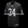 Mens Nike Bo Jackson Black Las Vegas Raiders Game Retired Player Jersey