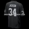Mens Nike Bo Jackson Black Las Vegas Raiders Game Retired Player Jersey