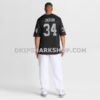 Mens Nike Bo Jackson Black Las Vegas Raiders Game Retired Player Jersey