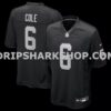 Mens Nike Aj Cole Black Las Vegas Raiders Game Jersey