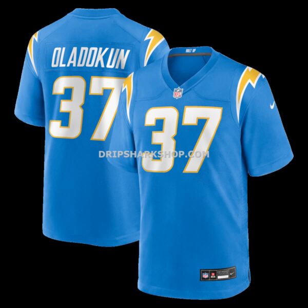NFL1802daG04-5cfbee Mens Nike Jordan Oladokun Powder Blue Los Angeles Chargers Team Game Jersey
