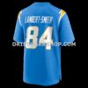 Mens Nike Keandre Lambert Smith Powder Blue Los Angeles Chargers Team Game Jersey