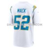 NFL1803a2G02-f5a72c Mens Nike Khalil Mack White Los Angeles Chargers Game Jersey Pi4788000