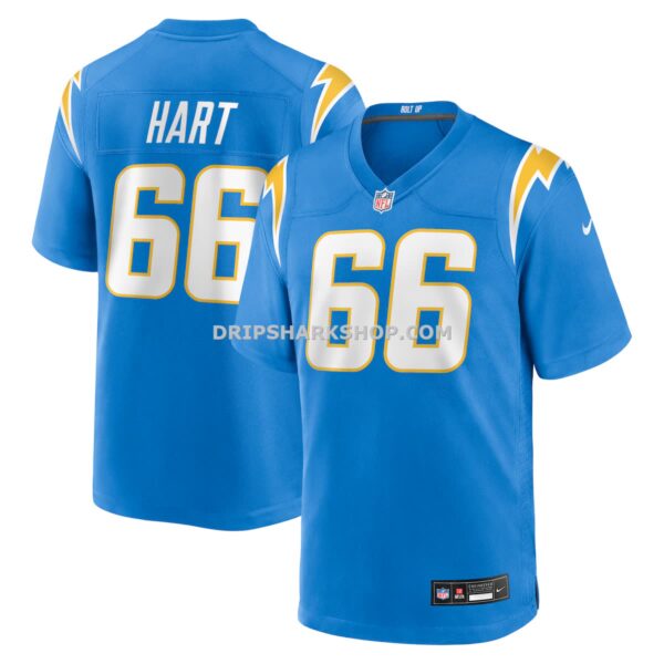 Mens Nike Bobby Hart Powder Blue Los Angeles Chargers Team Game Jersey