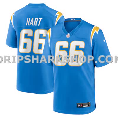 Mens Nike Bobby Hart Powder Blue Los Angeles Chargers Team Game Jersey