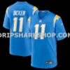 Mens Nike Cameron Dicker Powder Blue Los Angeles Chargers Game Jersey