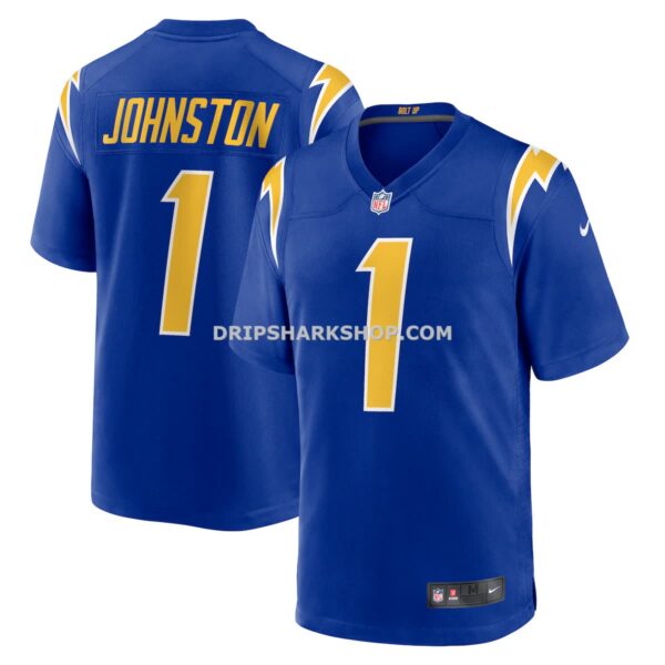 Mens Nike Quentin Johnston Royal Los Angeles Chargers Alternate Game Jersey