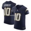 NFL1819b9G04-33bf1d Mens Nike Justin Herbert Navy Los Angeles Chargers Alternate Super Chargers Vapor Fuse Elite Jersey