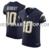 NFL1819b9M01-656ab8 Mens Nike Justin Herbert Navy Los Angeles Chargers Alternate Super Chargers Vapor Fuse Elite Jersey