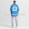 Mens Nike Delshawn Phillips Powder Blue Los Angeles Chargers Team Game Jersey