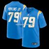 NFL181ca7G04-792ff7 Mens Nike Trey Pipkins Iii Powder Blue Los Angeles Chargers Game Jersey