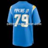 NFL181ca7G06-3cf157 Mens Nike Trey Pipkins Iii Powder Blue Los Angeles Chargers Game Jersey