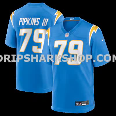 Mens Nike Trey Pipkins Iii Powder Blue Los Angeles Chargers Game Jersey