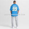 NFL181e89G11-c2be84 Mens Nike Jamaree Caldwell Powder Blue Los Angeles Chargers Team Game Jersey