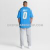 Mens Nike Daiyan Henley Powder Blue Los Angeles Chargers Team Game Jersey
