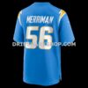 Mens Nike Shawne Merriman Powder Blue Los Angeles Chargers Game Retired Player Jersey