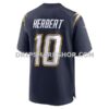 Mens Nike Justin Herbert Navy Los Angeles Chargers Alternate Super Chargers Game Player Jersey