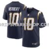 Mens Nike Justin Herbert Navy Los Angeles Chargers Alternate Super Chargers Game Player Jersey