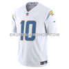 Mens Nike Justin Herbert White Los Angeles Chargers Vapor Fuse Limited Jersey