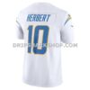 Mens Nike Justin Herbert White Los Angeles Chargers Vapor Fuse Limited Jersey