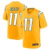 NFL18319bG04-f550b7 Mens Nike Cameron Dicker Gold Los Angeles Chargers Alternate Game Jersey