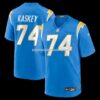 Mens Nike Matt Kaskey Powder Blue Los Angeles Chargers Team Game Jersey