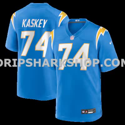 Mens Nike Matt Kaskey Powder Blue Los Angeles Chargers Team Game Jersey
