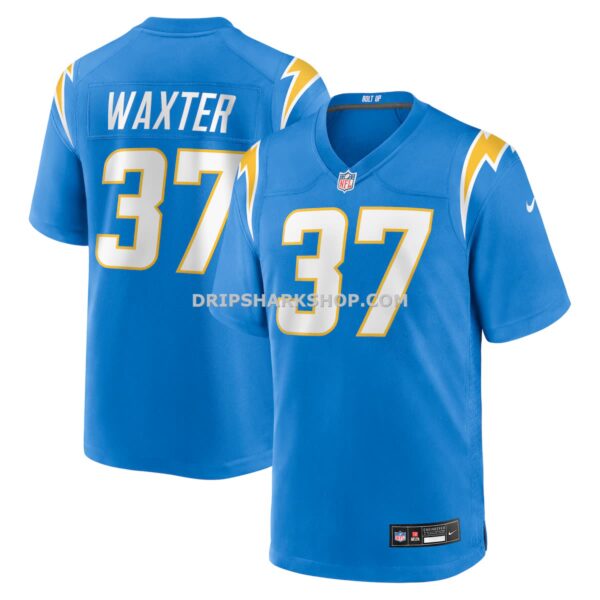NFL184341G04-5821c9 Mens Nike Isas Waxter Powder Blue Los Angeles Chargers Team Game Jersey
