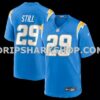 Mens Nike Tarheeb Still Powder Blue Los Angeles Chargers Team Game Jersey
