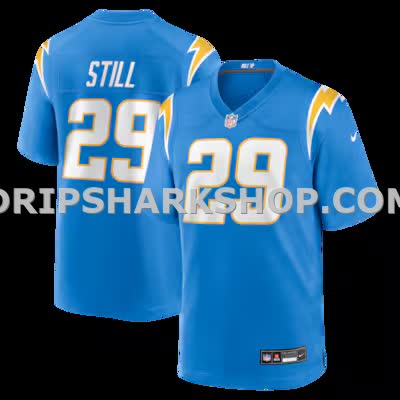 Mens Nike Tarheeb Still Powder Blue Los Angeles Chargers Team Game Jersey