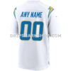 Mens Nike White Los Angeles Chargers Custom Game Jersey Pi3889000