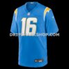 Mens Nike Jk Scott Powder Blue Los Angeles Chargers Game Jersey