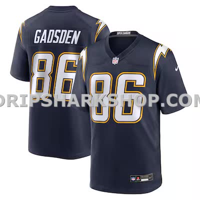 Mens Nike Oronde Gadsden Navy Los Angeles Chargers Alternate 2 Super Chargers Game Jersey