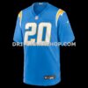 Mens Nike Cam Hart Powder Blue Los Angeles Chargers Team Game Jersey