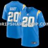 Mens Nike Cam Hart Powder Blue Los Angeles Chargers Team Game Jersey