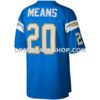 Mens Mitchell And Ness Natrone Means Powder Blue Los Angeles Chargers Legacy Replica Jersey Pi4401000