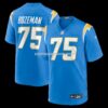 Mens Nike Bradley Bozeman Powder Blue Los Angeles Chargers Game Jersey